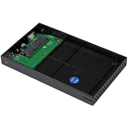 StarTech.com 2.5" Hard Drive Enclosure - Supports UASP - SATA 6Gbps - USB 3.0 External Hard Drive Enclosure - SSD/HDD Enclosure S2510BMU33