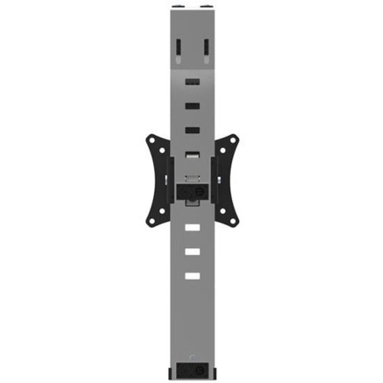 StarTech.com Cubicle Monitor Mount - Office Cubicle Wall Single 34 inch VESA Monitor Hanger - Height Adjustable - Hanging Bracket Clamp ARMCBCLB