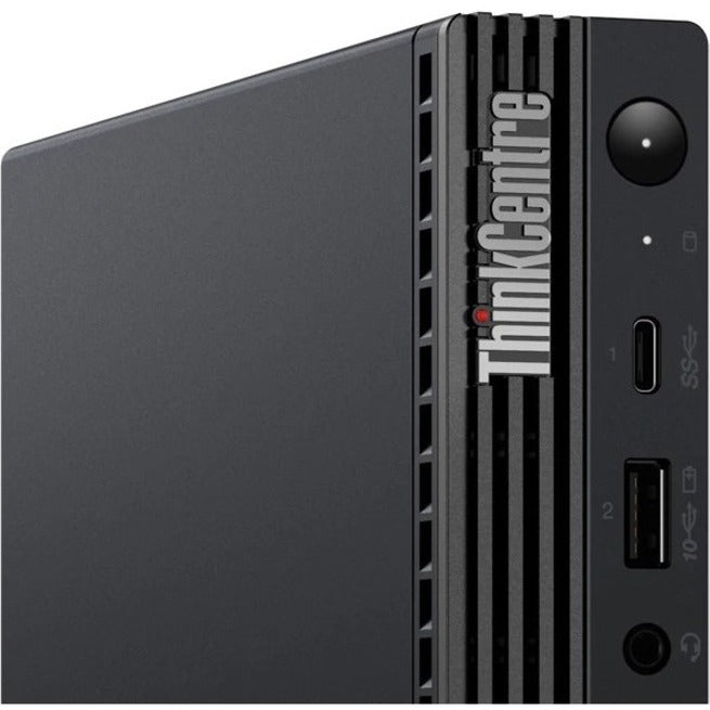 Lenovo ThinkCentre M80q 11DN0041CA Desktop Computer - Intel Core i7 10th Gen i7-10700T Octa-core (8 Core) 2 GHz - 16 GB RAM DDR4 SDRAM - 256 GB SSD - Tiny - Raven Black 11DN0041CA