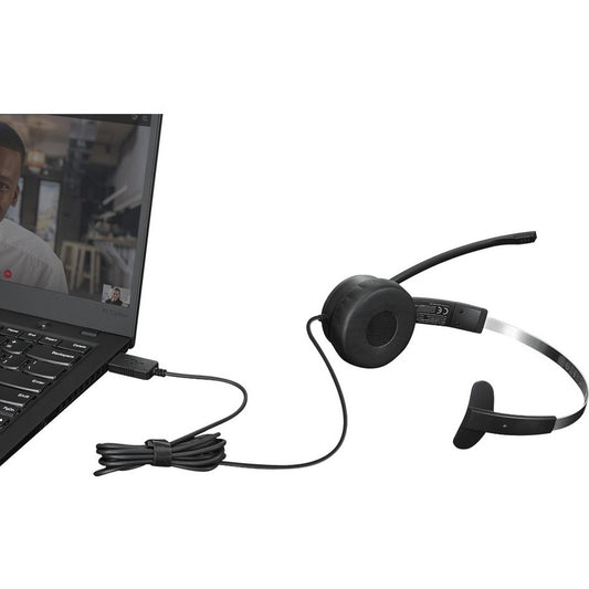 Lenovo 100 Mono USB Headset 4XD1B61617