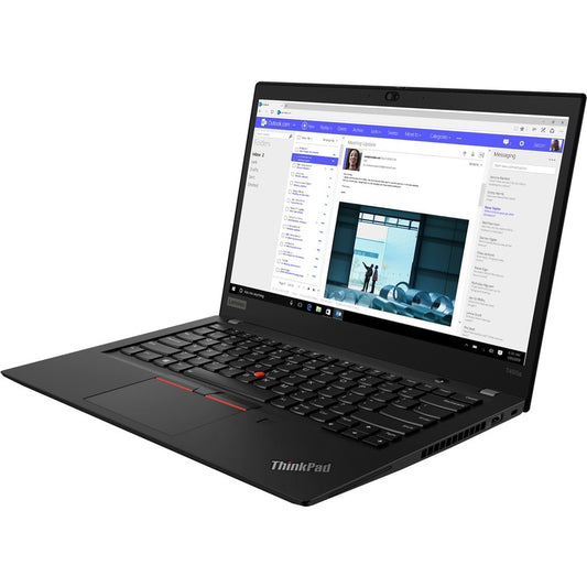 Lenovo ThinkPad T495s 20QJ000ACA 14" Notebook - 1920 x 1080 - AMD Ryzen 5 3500U Quad-core (4 Core) 2.10 GHz - 8 GB Total RAM - 256 GB SSD - Black 20QJ000ACA