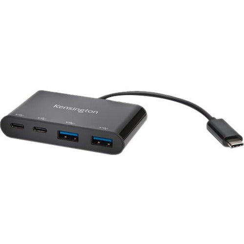 Kensington CH1000 USB-C 4 Port Hub Black 39124