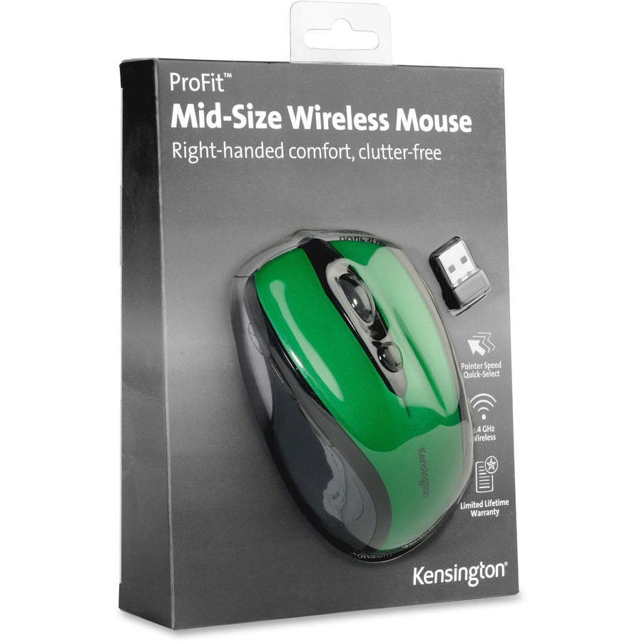 Kensington Pro Fit Mid-size Wireless Mouse 72424