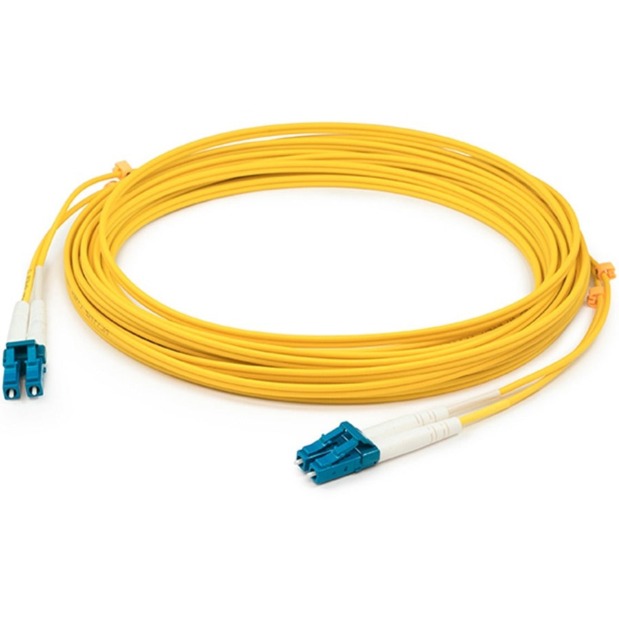 AddOn 15m Single-Mode Fiber (SMF) Duplex LC/LC OS1 Yellow Patch Cable ADD-LC-LC-15M9SMF