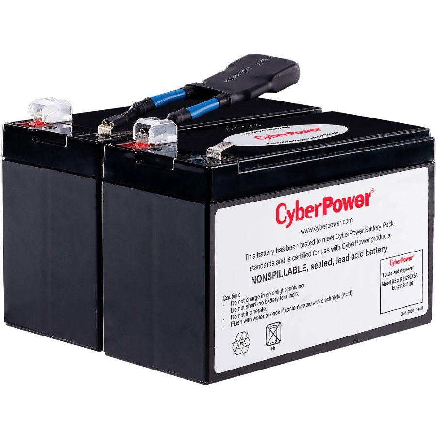 CyberPower RB1290X2A Replacement Battery Cartridge RB1290X2A