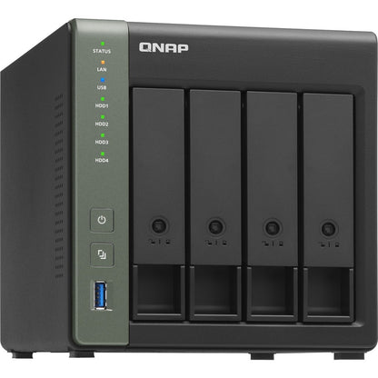 QNAP Cost-effective Business NAS with Integrated 10GbE SFP+ Port TS-431X3-4G-US