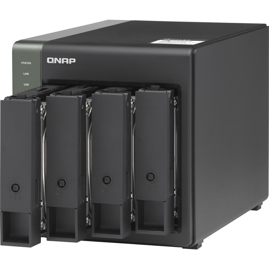 QNAP Cost-effective Business NAS with Integrated 10GbE SFP+ Port TS-431X3-4G-US