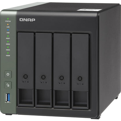 QNAP Cost-effective Business NAS with Integrated 10GbE SFP+ Port TS-431X3-4G-US