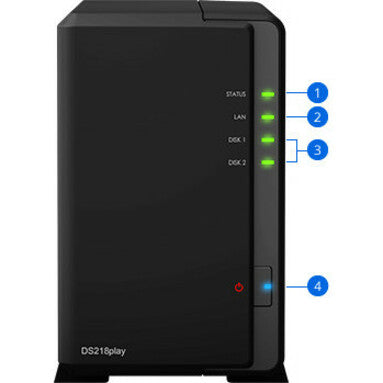 Synology DiskStation DS218play SAN/NAS Storage System DS218PLAY