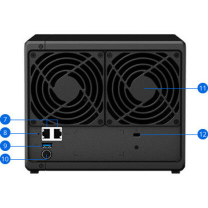 Synology Powerful 4-bay NAS for Home and Office Users DS418