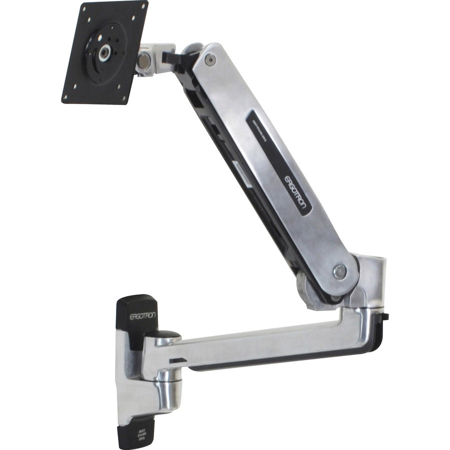 Ergotron Wall Mount for Flat Panel Display - Polished Aluminum 45-353-026