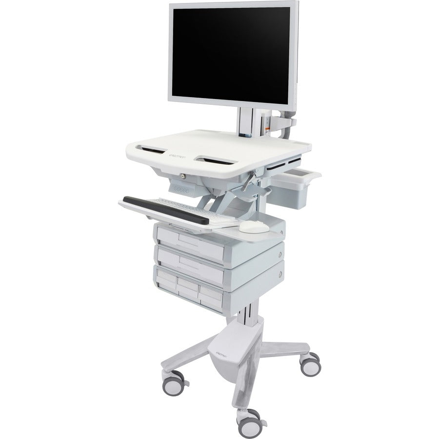 Ergotron StyleView Cart with HD Pivot, 5 Drawers (1x2+3) SV43-2550-0