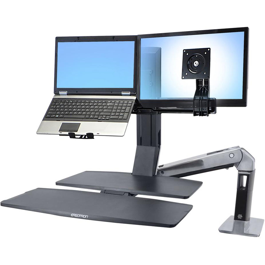 Ergotron WorkFit Multi Component Mount for Workstation, Notebook - Black 97-617