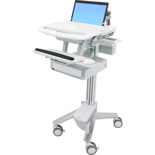 Ergotron StyleView Laptop Cart, 1 Drawer SV43-1110-0