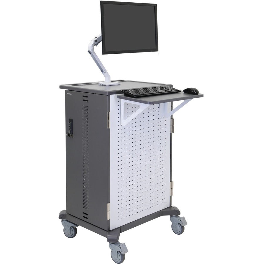 Ergotron YES36 Adjusta Charging Cart & Mobile Makerspace YES36-CHR-1