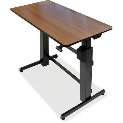 Ergotron WorkFit-D, Sit-Stand Desk (Walnut Surface) 24-271-927