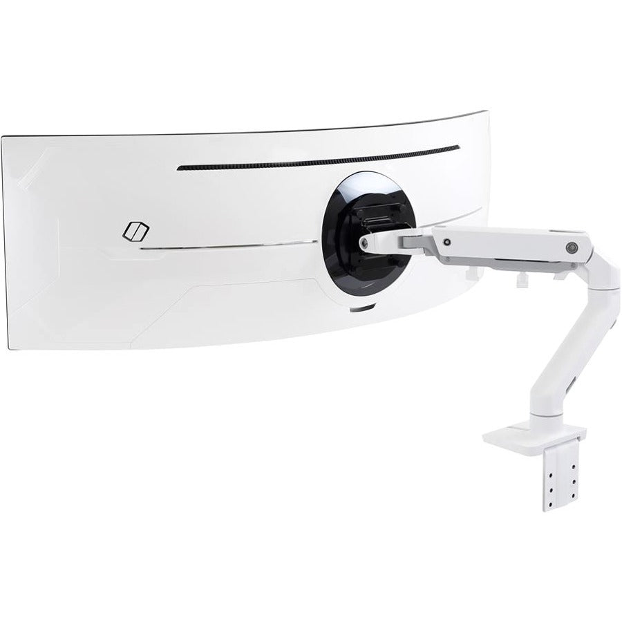 Ergotron Mounting Arm for Monitor, Curved Screen Display, LCD Display - White 45-647-216