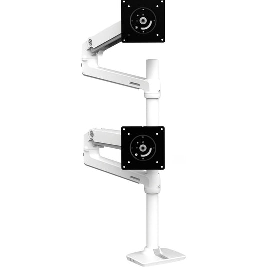 Ergotron Desk Mount for Monitor - White 45-509-216