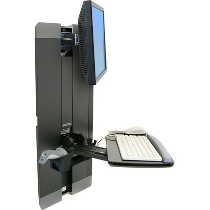 Ergotron StyleView Lift for Flat Panel Display, Keyboard, Mouse - Black 60-609-195