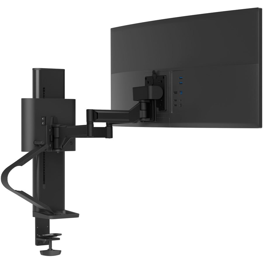 Ergotron TRACE Desk Mount for Monitor, LCD Display - Matte Black 45-630-224