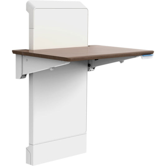 Ergotron WorkFit Elevate (walnut hills) Sit-Stand Wall Desk 24-804-S894