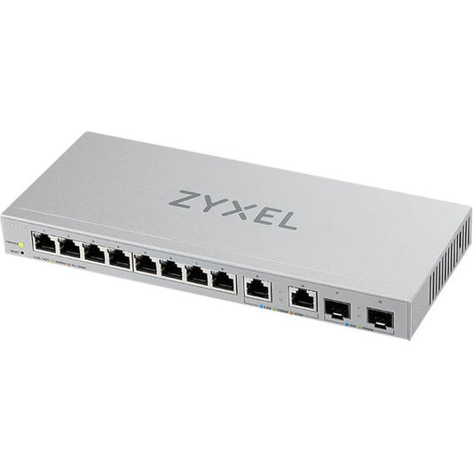 ZYXEL 12-Port Web-Managed Multi-Gigabit Switch with 2-Port 2.5G and 2-Port 10G SFP+ XGS1210-12