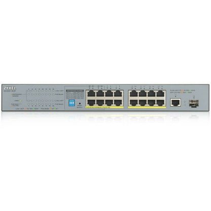 ZYXEL 16-port GbE Unmanaged PoE Switch with GbE Uplink GS1300-18HP