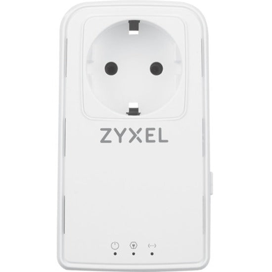 ZYXEL G.hn 2400 Wave 2 Powerline Pass-thru Gigabit Ethernet Adapter PLA6456KIT