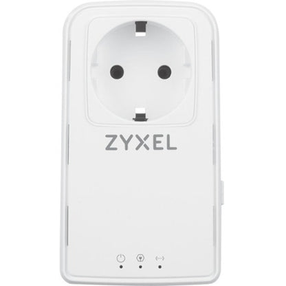 ZYXEL G.hn 2400 Wave 2 Powerline Pass-thru Gigabit Ethernet Adapter PLA6456KIT