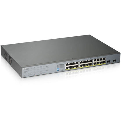 ZYXEL 24-port GbE Unmanaged PoE Switch with GbE Uplink GS1300-26HP