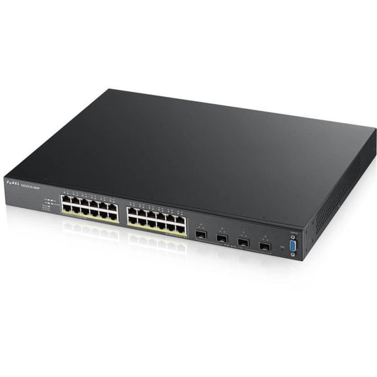 ZYXEL XGS2210-28HP 24-port GbE L2 PoE Switch with 10GbE Uplink XGS2210-28HP