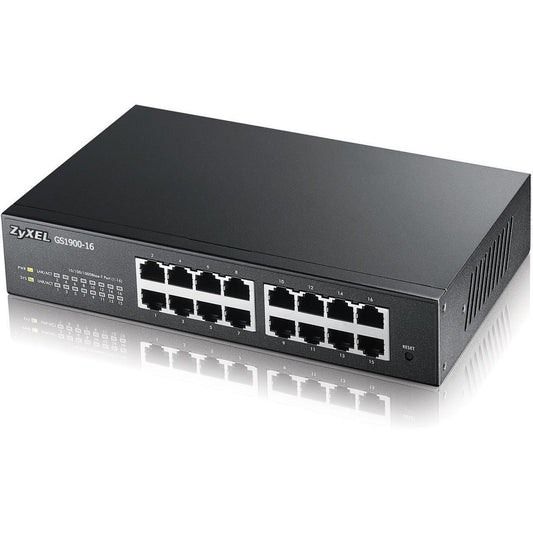 ZYXEL 16-Port GbE Smart Managed Switch GS1900-16