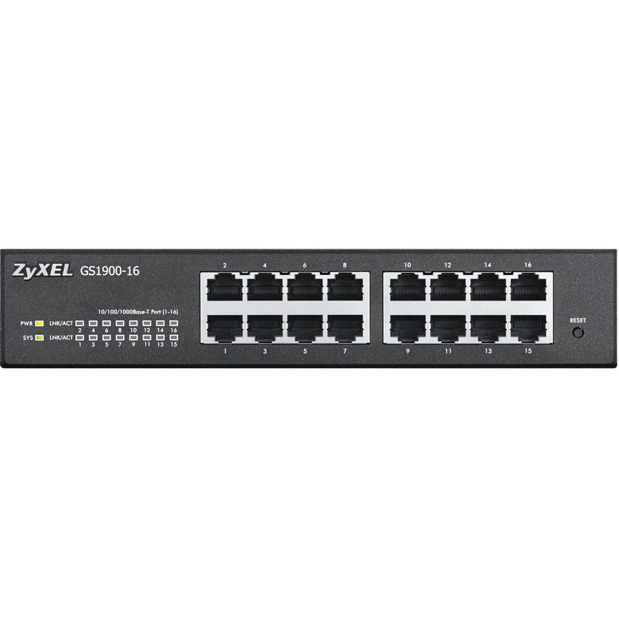 ZYXEL 16-Port GbE Smart Managed Switch GS1900-16