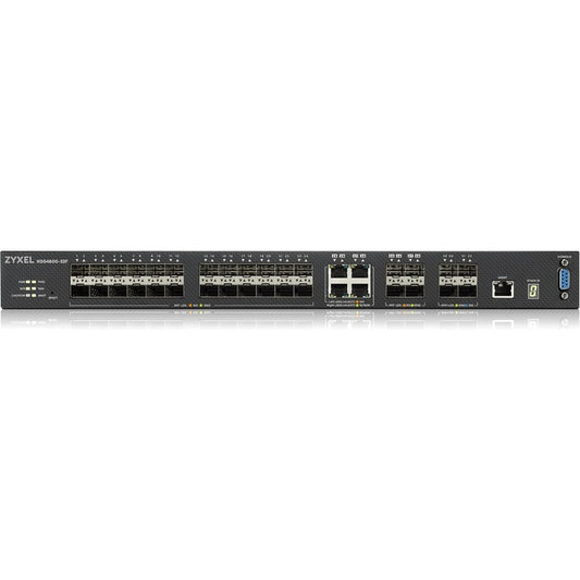 ZYXEL 28-port GbE L3 Managed Switch with 4 SFP+ Uplink XGS4600-32F