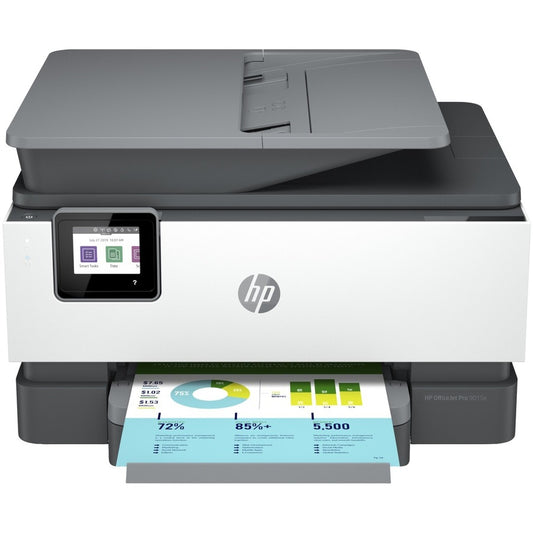 HP Officejet Pro 9015e Inkjet Multifunction Printer-Color-Copier/Fax/Scanner-32 ppm Mono/32 ppm Color Print-4800x1200  1G5L3A#B1H