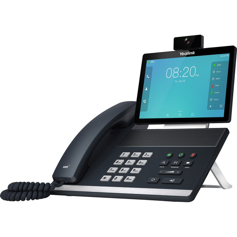 Yealink VP59 IP Phone - Corded/Cordless - Corded/Cordless - Bluetooth, Wi-Fi - Tabletop, Wall Mountable - Classic Gray VP59G