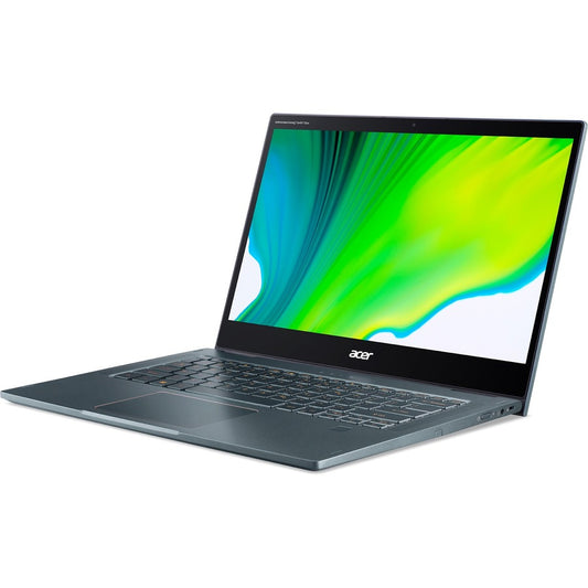 Acer Spin 7 SP714-61NA SP714-61NA-S1QA 4G LTE 14" Touchscreen 2 in 1 Notebook - Full HD - 1920 x 1080 - Qualcomm Kryo 495 Octa-core (8 Core) 3 GHz - 8 GB RAM - 512 GB Flash Memory - Blue NX.A4NAA.001