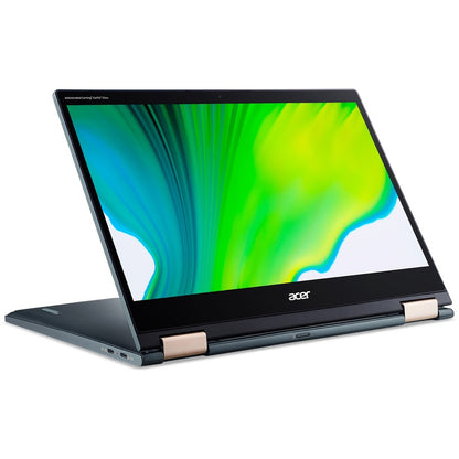 Acer Spin 7 SP714-61NA SP714-61NA-S1QA 4G LTE 14" Touchscreen 2 in 1 Notebook - Full HD - 1920 x 1080 - Qualcomm Kryo 495 Octa-core (8 Core) 3 GHz - 8 GB RAM - 512 GB Flash Memory - Blue NX.A4NAA.001