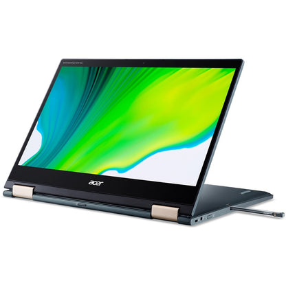 Acer Spin 7 SP714-61NA SP714-61NA-S1QA 4G LTE 14" Touchscreen 2 in 1 Notebook - Full HD - 1920 x 1080 - Qualcomm Kryo 495 Octa-core (8 Core) 3 GHz - 8 GB RAM - 512 GB Flash Memory - Blue NX.A4NAA.001