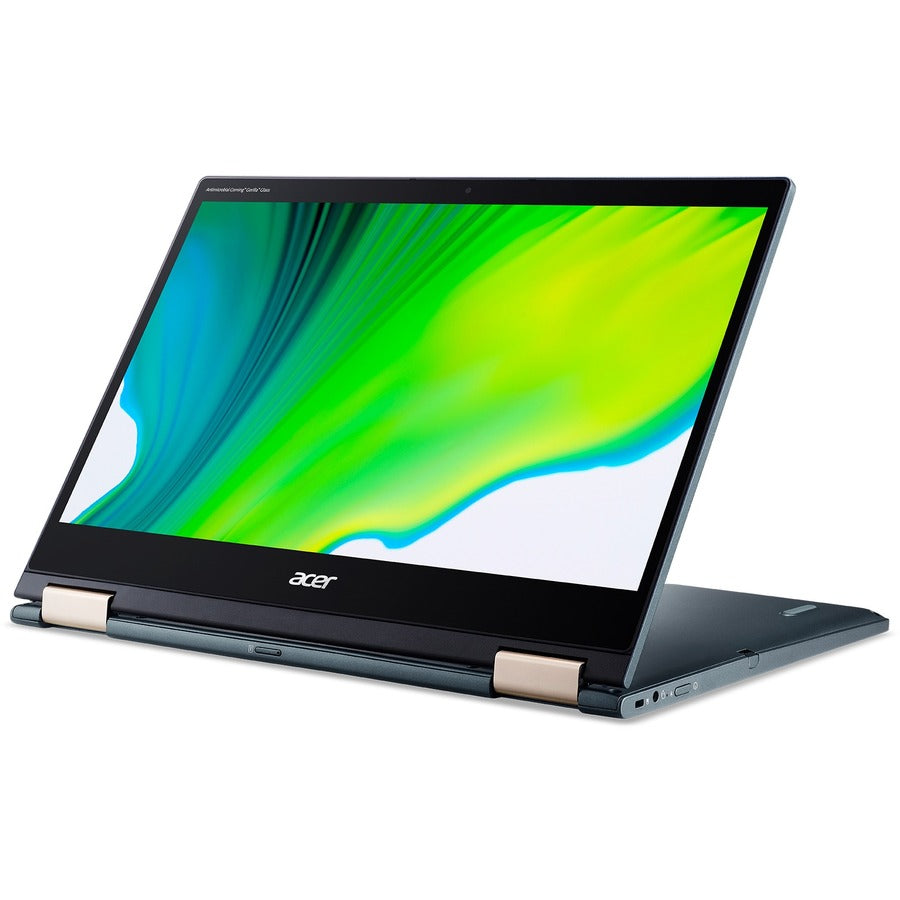 Acer Spin 7 SP714-61NA SP714-61NA-S1QA 4G LTE 14" Touchscreen 2 in 1 Notebook - Full HD - 1920 x 1080 - Qualcomm Kryo 495 Octa-core (8 Core) 3 GHz - 8 GB RAM - 512 GB Flash Memory - Blue NX.A4NAA.001