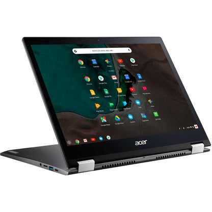 Acer Chromebook Spin 13 CP713-1WN CP713-1WN-813G 13.5" Touchscreen 2 in 1 Chromebook - 2256 x 1504 - Intel Core i7 8th Gen i7-8550U Quad-core (4 Core) 1.80 GHz - 16 GB RAM - 128 GB Flash Memory - Steel Gray NX.EFJAA.010