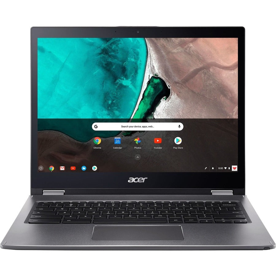 Acer Chromebook Spin 13 CP713-1WN CP713-1WN-813G 13.5" Touchscreen 2 in 1 Chromebook - 2256 x 1504 - Intel Core i7 8th Gen i7-8550U Quad-core (4 Core) 1.80 GHz - 16 GB RAM - 128 GB Flash Memory - Steel Gray NX.EFJAA.010