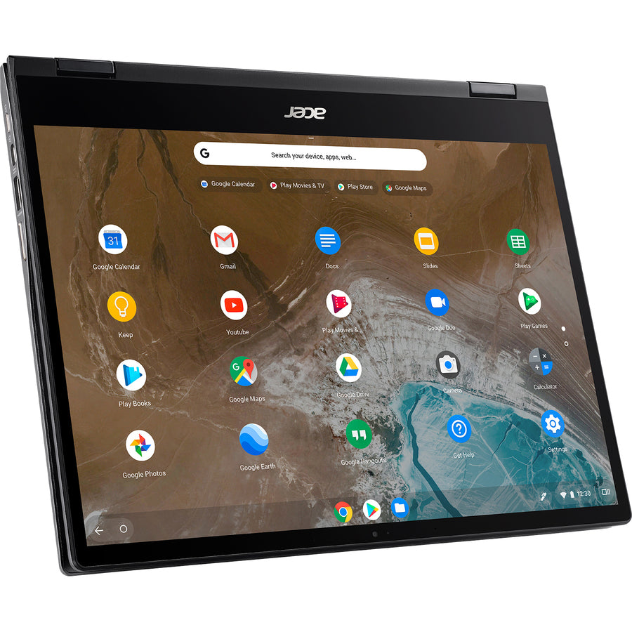 Acer CP713-2W CP713-2W-59SE 13.5" Touchscreen 2 in 1 Chromebook - 2256 x 1504 - Intel Core i5 10th Gen i5-10210U Quad-core (4 Core) 1.60 GHz - 8 GB RAM - 128 GB SSD - Steel Gray NX.HWNAA.005