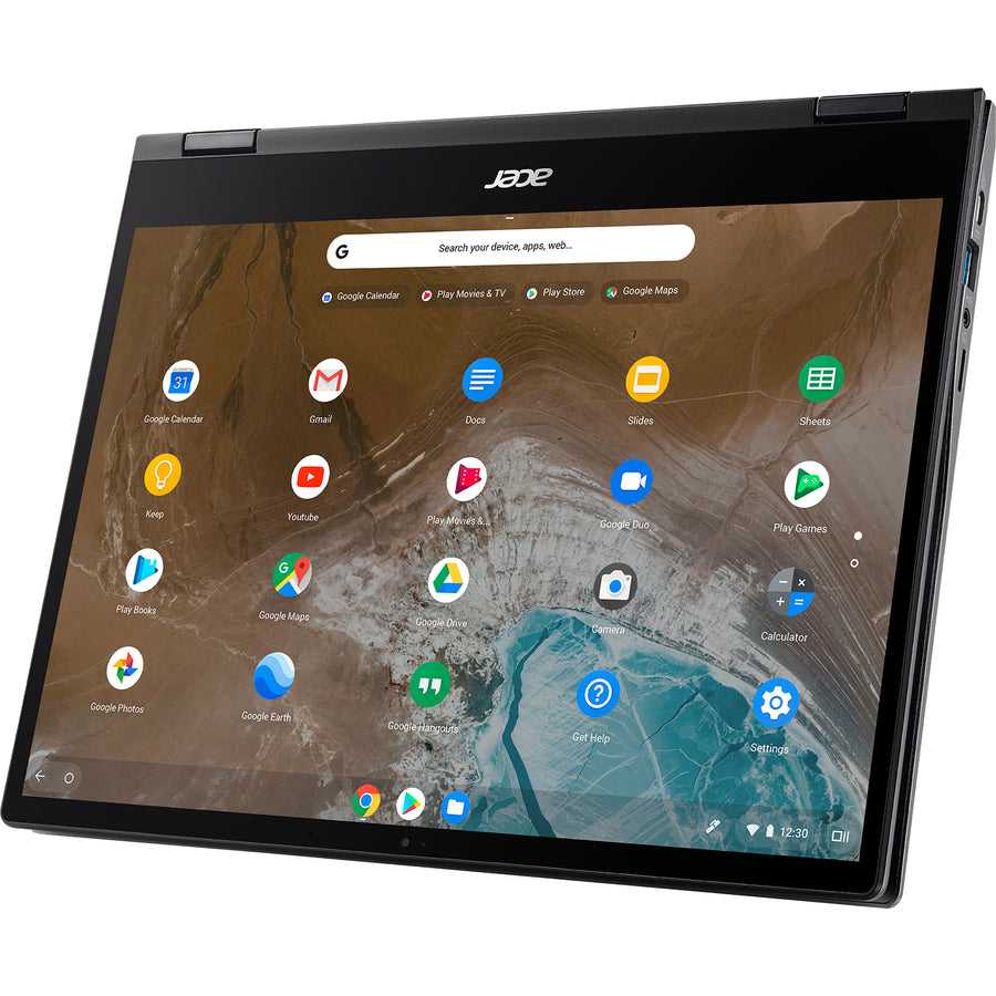 Acer CP713-2W CP713-2W-59SE 13.5" Touchscreen 2 in 1 Chromebook - 2256 x 1504 - Intel Core i5 10th Gen i5-10210U Quad-core (4 Core) 1.60 GHz - 8 GB RAM - 128 GB SSD - Steel Gray NX.HWNAA.005