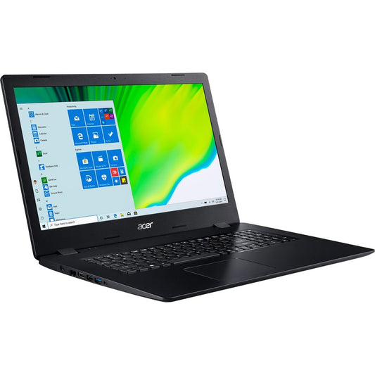 Acer Aspire 3 A317-52 A317-52-53G3 17.3" Notebook - HD+ - 1600 x 900 - Intel Core i5 10th Gen i5-1035G1 Quad-core (4 Core) 1 GHz - 12 GB RAM - 1 TB HDD - Shale Black NX.HZWAA.003