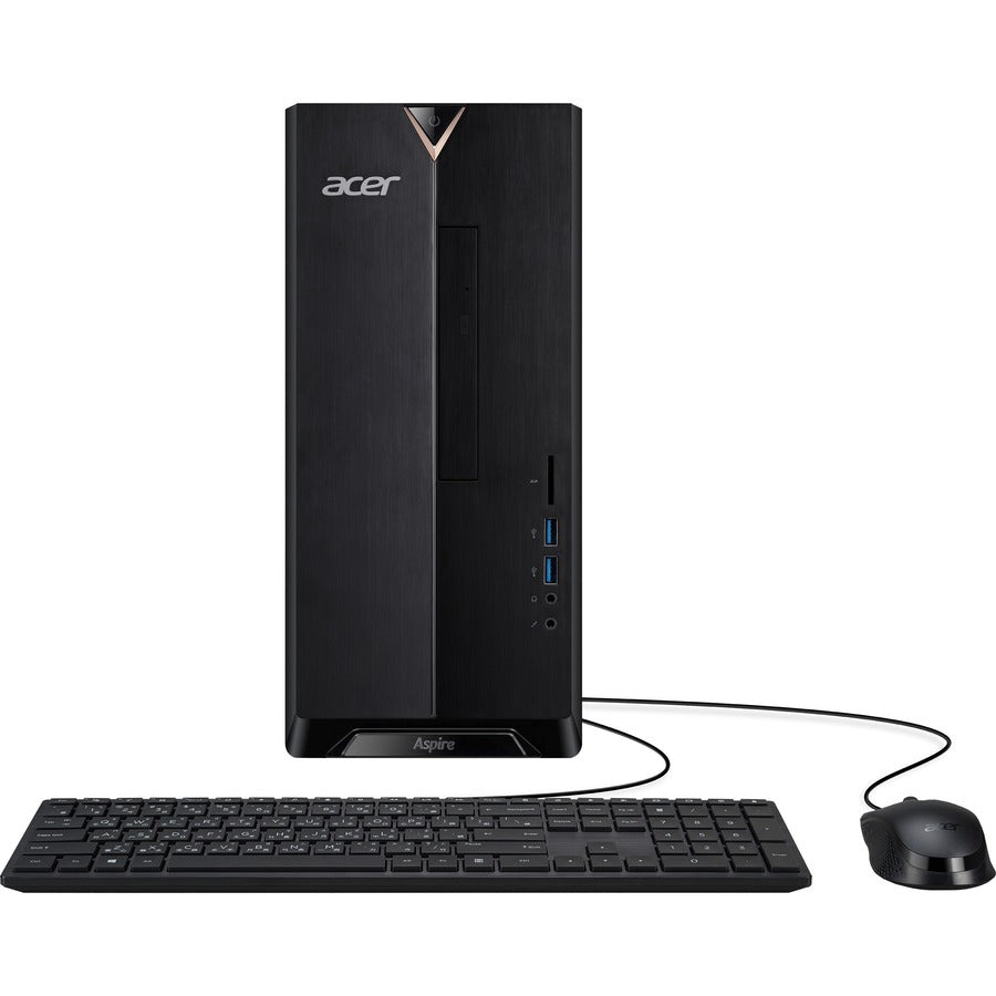 Acer Aspire TC-390 Desktop Computer - AMD Ryzen 3 3200G Quad-core (4 Core) 3.60 GHz - 8 GB RAM DDR4 SDRAM - 512 GB PCI Express SSD DT.BCZAA.003