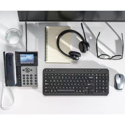 Poly Edge E350 IP Phone - Corded - Corded - NFC, Wi-Fi, Bluetooth - Desktop, Wall Mountable - TAA Compliant 2200-87010-025