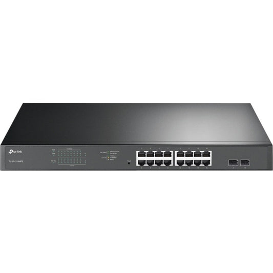 TP-Link JetStream 16-Port Gigabit Easy Smart PoE/PoE+ Switch TL-SG1218MPE