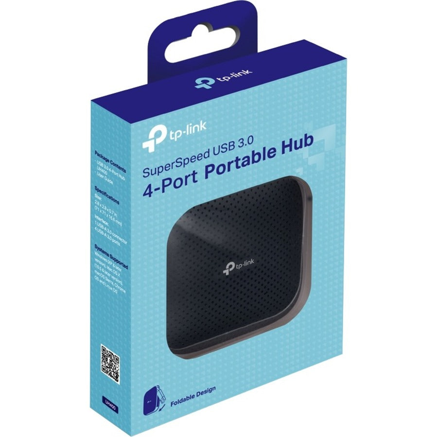 TP-Link USB 3.0 4-Port Portable Hub UH400