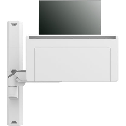 Ergotron CareFit Mounting Arm for Monitor, Mouse, Keyboard, LCD Display, Mount Extension - White 45-619-251